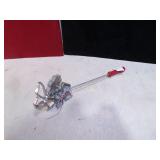 2 VINT. ROSSETTE IRONS & HANDLE