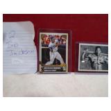 2 BO JACKSON CARDS