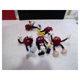 5 POSABLE CALIFORNIA RAISINS