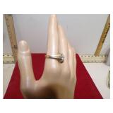 MARKED 10KT GOLD RING 2G SIZE 10+