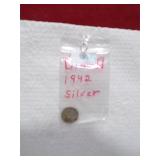 1942 SILVER DIME
