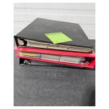 *3 BINDERS UNSEARCHED CARDS