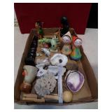 *FIGURINES, SEASHELLS & CORAL