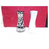 2 SMALLER VASES