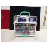 **SINGER THREAD CADDY W/ CONTENTS