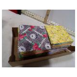 FLAT OF QUILT SQUARES 5''X 5 1/2''