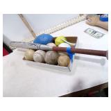 **LITTLE LEAGUE BAT & VARIOUS BALLS