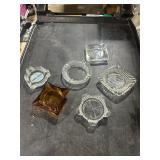 *VINT ASH TRAYS