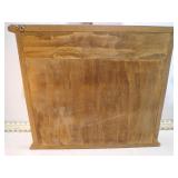**WOODEN DISPLAY CASE NO GLASS