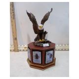 *SOARING SPIRITS EAGLE ZIPPO DISPLAY & 8 LIGHTERS