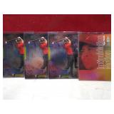 4 TIGER WOODS CARDS