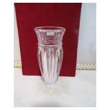 **LEADED GLASS VASE