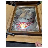 **MILLER BEER PHEASANT MIRROR NIP