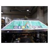 **STAINED GLASS BILLARDS TABLE LIGHT WORKS