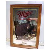 **MILLER BEER MIRROR BLACKBEAR