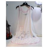 VINT HAND STITCHED FULL APRON