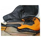 **FENDER SQUIER BULLET STRAT ELECT GUITAR & CASE