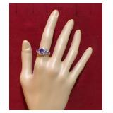 MARKED 10KT GOLD RING SIZE 8 4G