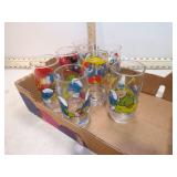 **7 SMURF GLASSES