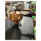 **MCM COPPER FONDUE POT
