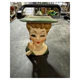 1950'S NAPCO LADY HEAD VASE