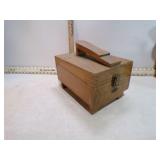 **VINT. SHOESHINE BOX W/ CONTENTS