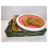 **3 WAX WALL PLAQUES