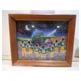 **FRAMED GREEN BAY PACKER PRINT