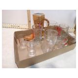 **10 VINT. BEER GLASSES BLATZ, SCHMIDT & MORE