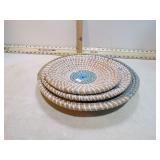 3 PCS WOVEN WALL DECOR T