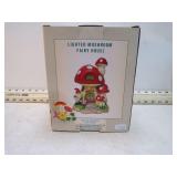 LIGHTED MUSHROOM FAIRY HOUSE NIP