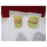 FARMERS ALLIANCE CUSTARD CREAMER & SUGAR GLOWS