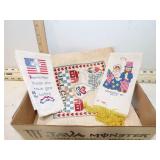 PATRIOTIC NEEDLE POINTS
