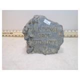 YARD ART ALL THINGS GROW W/LOVE ROCK