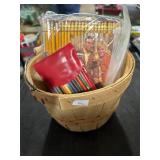 **SMALL BASKET FULL OF PENCILS