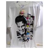 SIZE XL VINT ELVIS T SHIRT NEW W/TAGS HAS SPOT