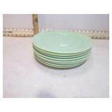 **8 HAZEL ATLAS PLATONITE MODERNTONE PLATES