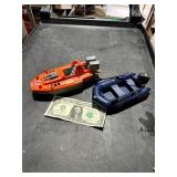 2 VINT. GI JOE BOATS