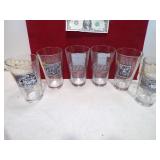 *SET OF MILLER LITE PACKERS GLASSES