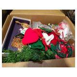 **VINT GARLAND & CHRISTMAS ORNAMENTS