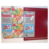 **2 UNUSED VINT SCRAPBOOKS