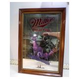 **1991 MILLER BEER MIRROR WHITE TAIL