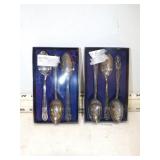 6 WILLIAM ROGERS SILVER PLATE SPOONS