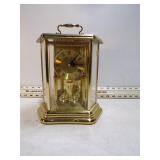 WEST GERMAN BRASS ANNIVERSARY CLOCK BULOVA