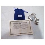 AMERICAN HISTORIC SOCIETY 1942 SILVER 1/2 $1 WATCH
