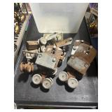 **VINT BARN DOOR HARDWARE HEAVY!