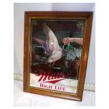 **MILLER BEER MIRROR DUCK
