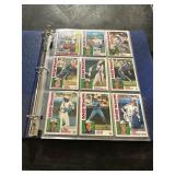 *BINDER OF BASEBALL CARDS