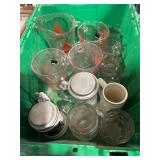 **TOTE FULL OF BEER PITCHER, STEINS & MORE