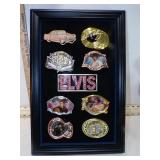 **ELVIS PRESLEY BELT BUCKLE COLLECTION